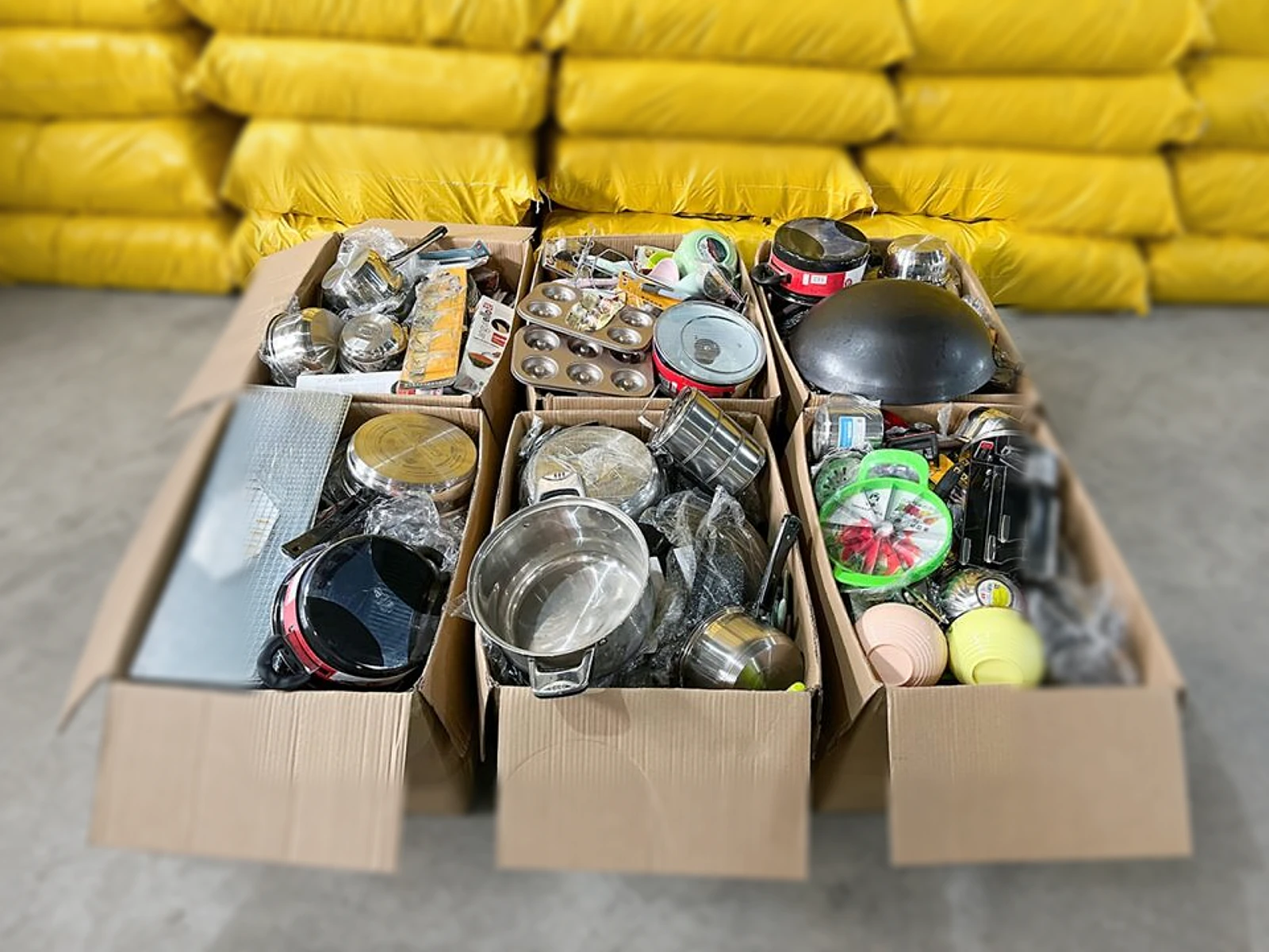 库存厨具:混货也能按清单整柜出