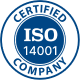 ISO 14001 认证章